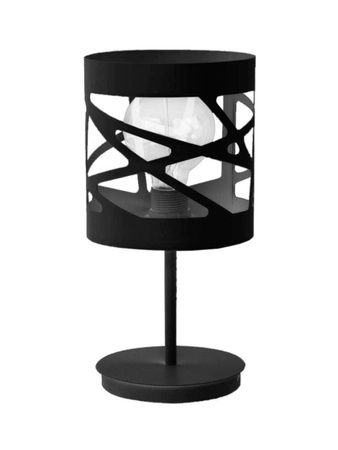 Lampka nocna metalowa czarna Sigma Lighting MODUŁ FREZ 50077