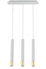 Lampa wisząca tuby sople biało-złota Sigma Lighting SOPEL GRAND 3 33388