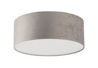 Plafon okrągły welurowy szary Sigma Lighting SOFT M 40650