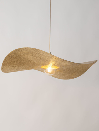 Lampa wisząca kapelusz złota Sigma Lighting KAPELLO L FI76 32341