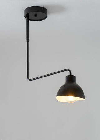 Lampa sufitowa nowoczesna czarno-biała Sigma Lighting - HOLI 1 32445