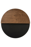 Kinkiet LUNA M czarny/brąz 40864