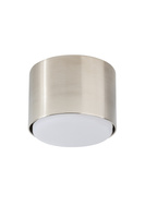 Plafon TUBO S srebrny satyna 40845