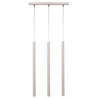 SOPEL 3 zwis prosty szary beż 41452	