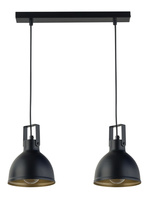 Lampa wisząca loftowa czarno-złota Sigma Lighting MARS 2 32258