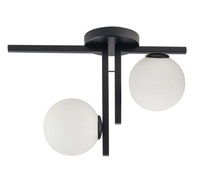 Plafon szklane kule czarny Sigma Lighting ANDY 2 33285