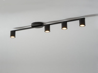 Plafon spot czarny Sigma Lighting SKY 4 33436