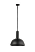 Lampa wisząca VITRUM kopuła M czarny 40809