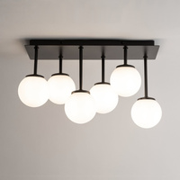 Plafon żyrandol kulki biały Sigma Lighting - TULIA 6 krótki 33501