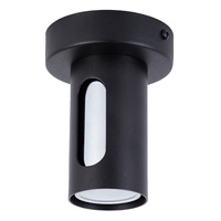 FLOW 1 plafon czarny/srebrny 41207