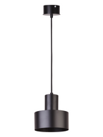 Lampa wisząca metalowa czarna Sigma Lighting RIF 1 S 30897