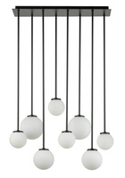 Plafon żyrandol kulki biały Sigma Lighting - TULIA 8 długi 33495