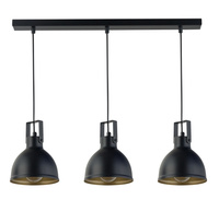 Lampa wisząca loftowa czarno-złota Sigma Lighting MARS 3 32262