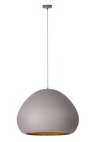 Lampa wisząca Lava taupe/złoty 41080