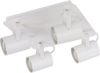 Reflektor sufitowy 4 punktowy biały Sigma Lighting KAMERA 4 32554