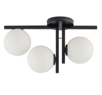 Plafon szklane kule czarny Sigma Lighting ANDY 3 33286