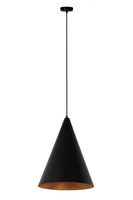 Lama wisząca Vesuvio czarny/miedziany S 41041