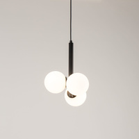 Lampa wisząca kule Sigma Lighting - PERLA 3 czarny 33486