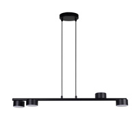 Lampa wisząca nowoczesna PUNTO 4 czarny 40821