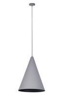 Lama wisząca Vesuvio czarny/szary S 41051