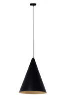 Lama wisząca Vesuvio czarny/złoty S 41036