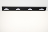 HERO 4 plafon prostokąt CZARNY 41503