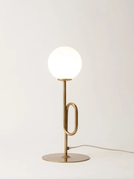 Lampka kulka mleczna złota Sigma Lighting TES 33634