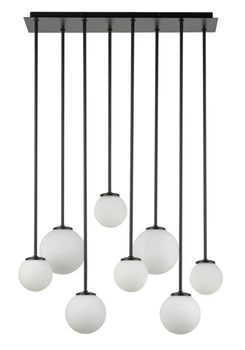 Plafon żyrandol kulki biały Sigma Lighting - TULIA 8 długi 33495