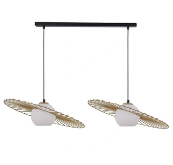 Lampa wisząca druciana złota Sigma Lighting SOL 2 32039