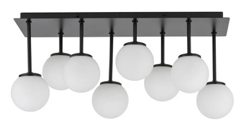 Plafon żyrandol kulki biały Sigma Lighting - TULIA 8 krótki 33497