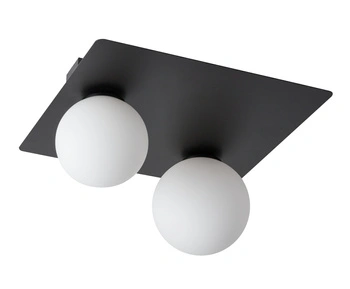 Plafon kule czarny Sigma Lighting ARGON 2 prostokąt 33276