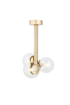 Plafon PERLA LUX 3 Transparentny 40852