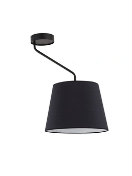 Lampa sufitowa abażur czarna Sigma Lighting LIZBONA 1 32118
