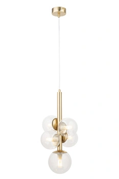 Lampa wisząca kule PERLA LUX 5 Transparentny 40857