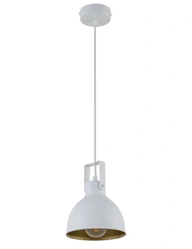 Lampa wisząca loftowa biało-złota Sigma Lighting MARS 1 32257