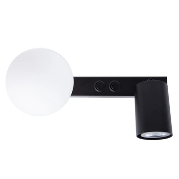 TAVIRA kinkiet czarny 1+1 41259