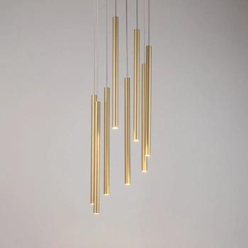 Lampa wisząca sople złota Sigma Lighting SOPEL 8 koło 33630