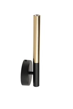 Kinkiet rurka tuba SOPEL LUX czarno-złoty 40741