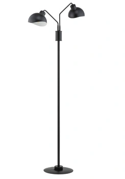 Lampa podłogowa podwójna czarno-biała Sigma Lighting - ROY 50328