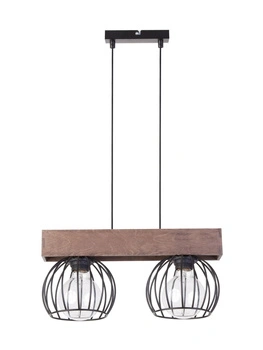 Lampa wisząca druciana loftowa brąz Sigma Lighting MILAN 2 31572