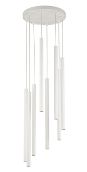 Lampa wisząca sople biała Sigma Lighting SOPEL 8 koło 33629