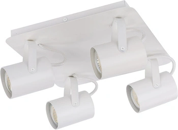 Reflektor sufitowy 4 punktowy biały Sigma Lighting KAMERA 4 32554