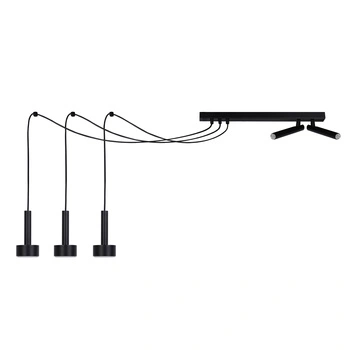 STAMP SPIDER 3 zwis + 2 czarny 41256	