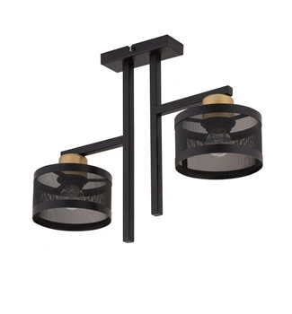 Plafon abażury czarno-złoty Sigma Lighting OFF 2 32139