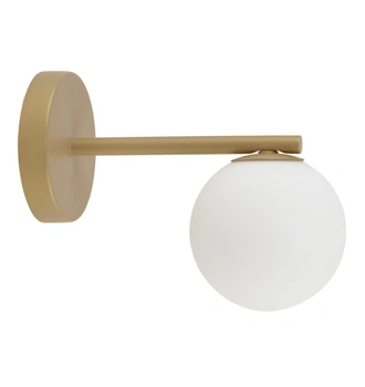 Kinkiet kula złoto-beżowa Sigma Lighting GAMA 33335