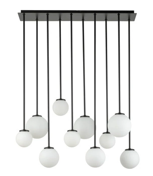 Plafon żyrandol kulki biały Sigma Lighting - TULIA 10 długi 33491