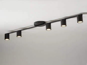 Plafon spot czarny Sigma Lighting SKY 5 33439