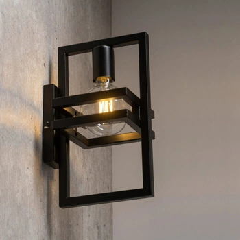 Kinkiet loftowy metalowy czarny Sigma Lighting - MERCI 32412