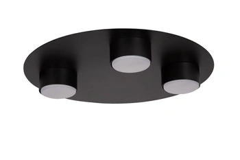 Plafon STAR 3 plafon czarny 40910