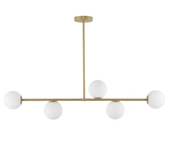 Lampa sufitowa kule złoto-beżowa Sigma Lighting GAMA 5 33334